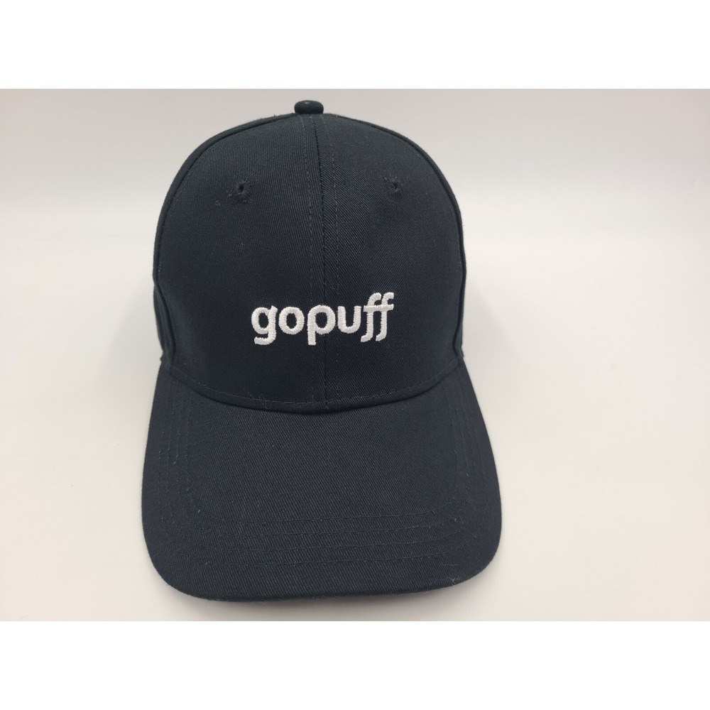 Go Puff Food Delivery Adjustable Hat Cap Baseball Driver Dad Mom Men Women Black